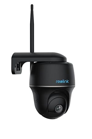REOLINK Argus PT - 2K Pan Tilt Outdoor Security Camera, 360° View, Battery Powered, Dual-Band WiFi, Night Vision, Smart Detection, Alexa Compatible