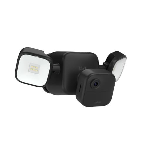 Blink Outdoor 4 Floodlight Camera – 700 Lumens, HD Live View, and Two-Year Battery Life