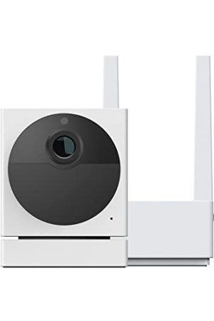 Wyze Cam Outdoor Starter Bundle - 1080p HD, Wire-Free, Night Vision, 2-Way Audio, Alexa & Google Assistant