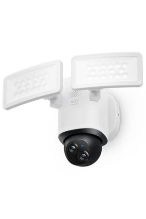 eufy Security Floodlight Camera E340 - 360° Pan and Tilt, Dual Cameras, and 24/7 Recording for Complete Peace of Mind