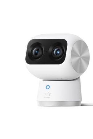 Eufy Security Indoor Cam S350: 4K UHD Dual Cameras with 8× Zoom, 360° PTZ, and Intelligent Tracking