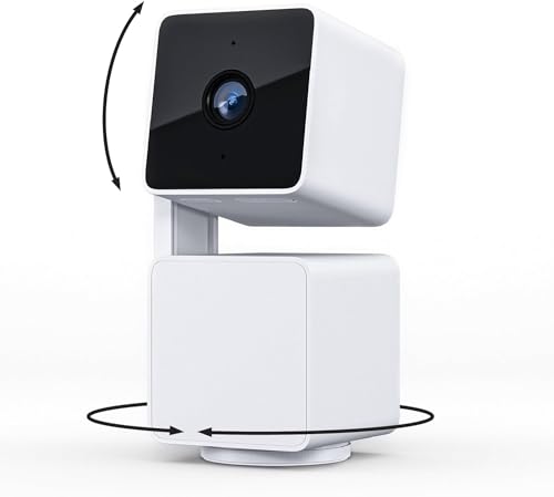 Wyze Cam Pan v3 - Indoor/Outdoor 1080p Smart Home Camera with Motion Tracking and Color Night Vision