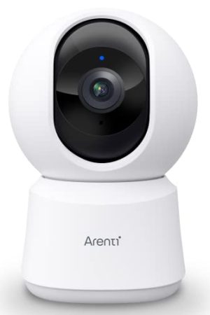ARENTI 5GHz WiFi Camera - 4MP Plug-in Pet Dog Camera, Baby Home Cam, 2.4G/5G Dual-Band