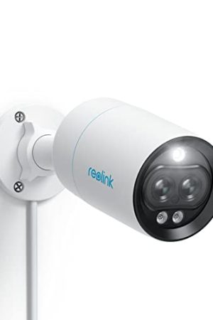Enhance Security with REOLINK Dual View PoE Camera - 4K Wide-Angle & 3MP Telephoto Lens System for AI Detection