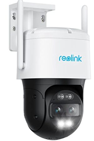 4K Wired WiFi Outdoor Camera - 8MP Dual Lens