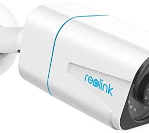 REOLINK Security Camera Outdoor System 4K: Human/Vehicle/Pet Detection, 25FPS Daytime, Night Vision, 256GB microSD, RLC-810A