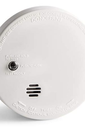 Kidde Fire Sentry Smoke Detector - Compact 4-Inch Protection for Home Safety
