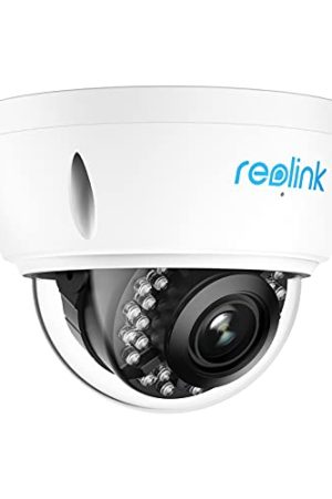 Reolink 4K PoE Home Security Camera: 5X Optical Zoom, Human/Vehicle/Pet Detection, Night Vision, and Smart Alerts - RLC-842A