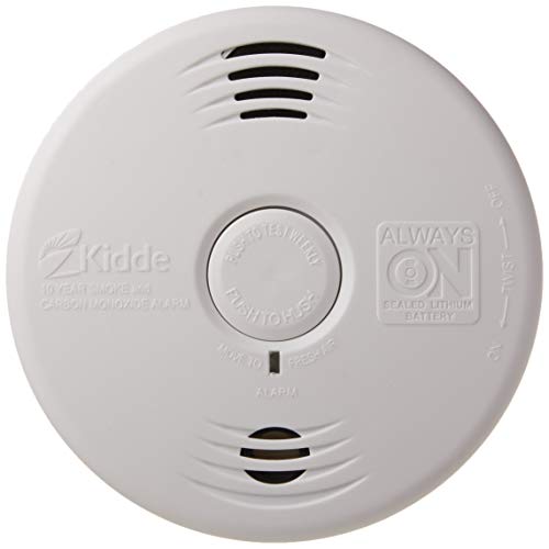 Kidde Smoke & Carbon Monoxide Detector - 10-Year Battery and Voice Alerts for Ultimate Safety