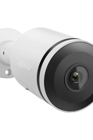PANOEAGLE 8MP PoE IP Camera - Smart AI Human Vehicle Detection, 4K Outdoor Bullet Camera with 2.8mm Wide-Angle Lens and Two-Way Talk