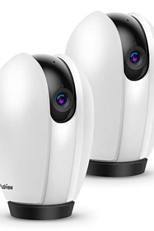 Indoor Security Camera 2-Pack: 1080P HD, Motion