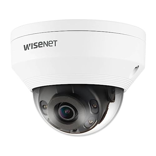 Wisenet Hanwha ANV-L7012R A-Series 4MP Vandal Dome IP Camera with 107.5° Wide View Angle