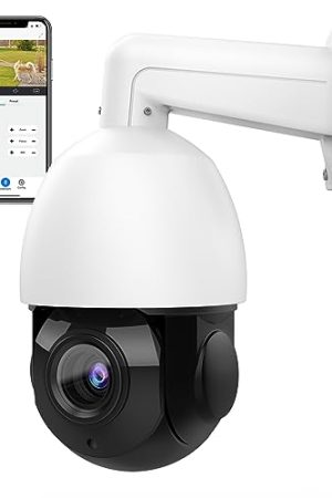 PANOEAGLE 4K PTZ Security Camera - 18x Optical Zoom and Smart Detection