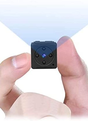 ZZCP Mini Spy Camera Wireless Hidden - Full HD 1080P Portable Covert Nanny Cam with Motion Detection and Night Vision