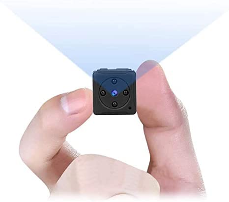 ZZCP Mini Spy Camera Wireless Hidden - Full HD 1080P Portable Covert Nanny Cam with Motion Detection and Night Vision