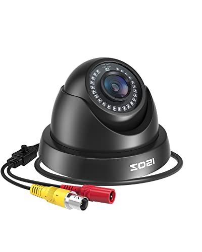 ZOSI 2.0MP FHD 1080p Dome Camera - Outdoor Indoor Hybrid 4-in-1 (CVI/TVI/AHD/960H Analog) CCTV Security Camera with 80ft IR Night Vision