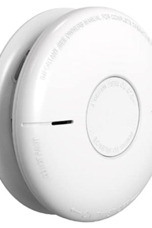 YoLink Smart Smoke & Carbon Monoxide Detector: Wireless Alarm System for Home Safety, High-Temperature Alert, App Monitoring, and IFTTT Integration