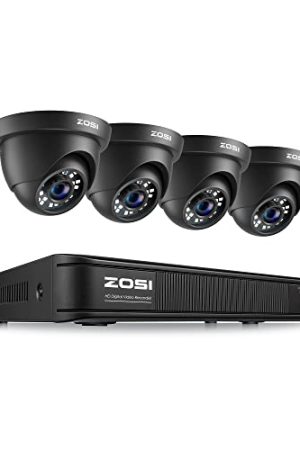 8CH H.265+ Home Security Camera System - Crystal