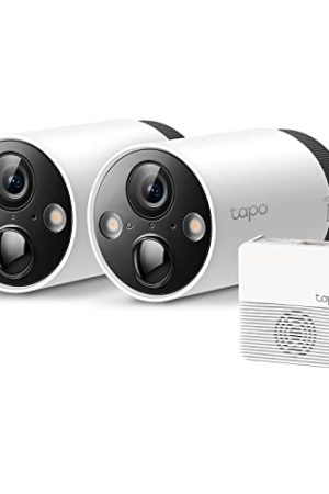 TP-Link Tapo 2K QHD Outdoor Wireless Security Camera System - 180 Day Battery, Color Night Vision