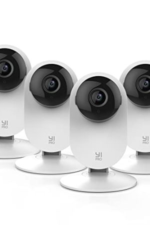YI Pro 2K Home Security Camera with Enhanced Night Vision and Smart AI Detections