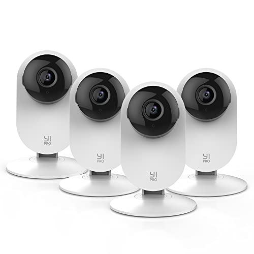 YI Pro 2K Home Security Camera with Enhanced Night Vision and Smart AI Detections