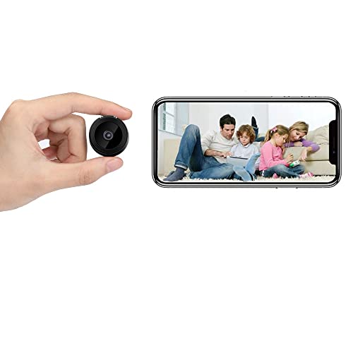 Mini Spy Camera with Night Vision - WiFi-enabled