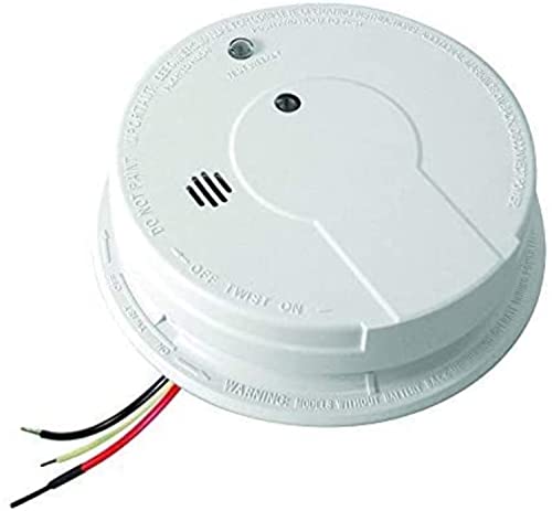 Kidde Smoke Detector: Hardwired Alarm with 9-Volt Battery Backup and Interconnect Capability for Whole-Home Safety
