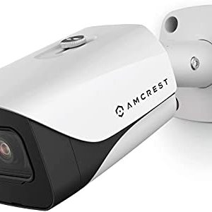 Amcrest 4K Analog Outdoor Security Camera - UltraHD Bullet, 8MP, Night Vision, IP67 Weatherproof, 110° Angle, Mic