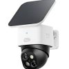 eufy Security SoloCam S340: Solar-Powered 360° Pan & Tilt Wireless Outdoor Camera for Effortless Surveillance, 3K Clarity