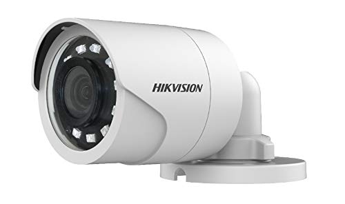 Hikvision DS-2CE16D0T-IRF: 1080p Weatherproof Mini-Bullet Camera Compatible with Multiple HD Video Signals