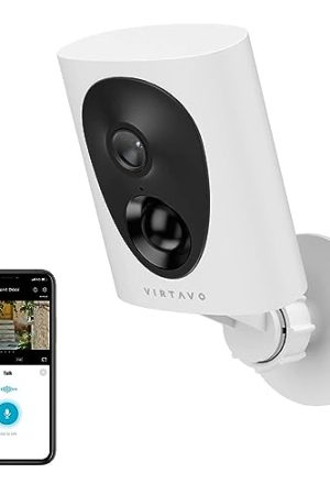 VIRTAVO Security Cameras - Experience Unmatched Clarity with 1080P Full HD and Starlight Color Night Vision!