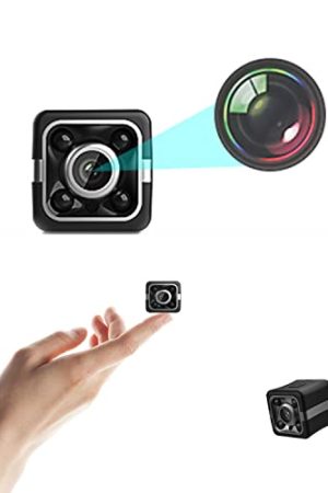 Mini Spy Camera: Night Vision, Audio, Motion Detection, and 32GB Micro SD Card Included