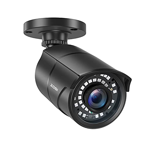 ZOSI 2MP HD 1080p 1920TVL Security Camera - Outdoor/Indoor, Hybrid 4-in-1 HD-CVI/TVI/AHD/960H Analog