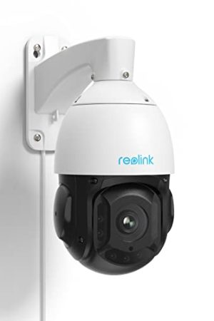 REOLINK 4K PTZ Security Camera System - 360 Degree View PoE Camera with 16X Optical Zoom