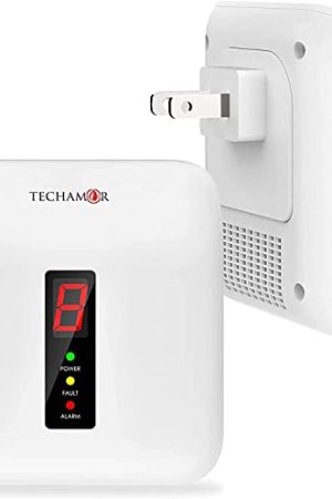 Techamor Y401: Your Ultimate Home Gas Detector for LNG, LPG, Methane, and More (1 Pack)