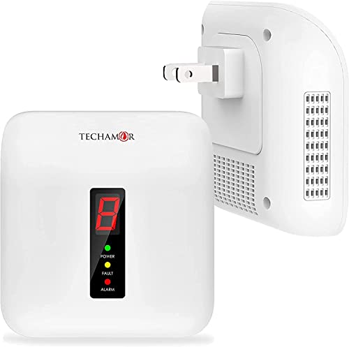 Techamor Y401: Your Ultimate Home Gas Detector for LNG, LPG, Methane, and More (1 Pack)