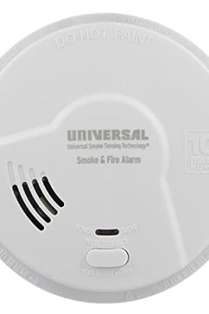 Universal Security Instruments MI3050SB 10-Year Tamper Proof Smoke and Fire Smart Alarm