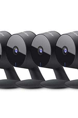 LaView Security Cameras 4pcs: 1080P Indoor Wi-Fi Cameras with Night Vision, Motion Detection, and Two-Way Audio
