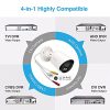 Lifoarey 5MP Outdoor Camera - Crystal Clear Full-Time Color, 24/7 Recording, and 100ft Colorful Night Vision - Image 4