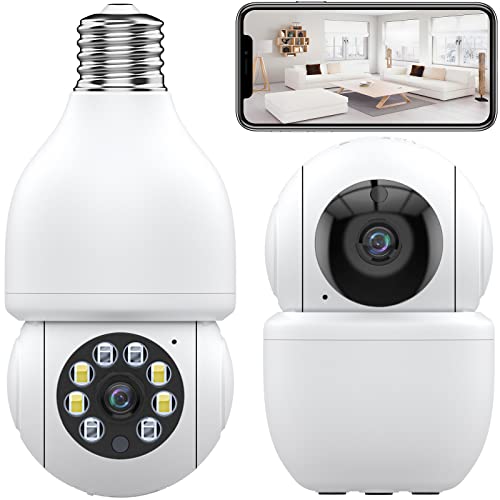 360 SafeCam Light Bulb Security Camera Set