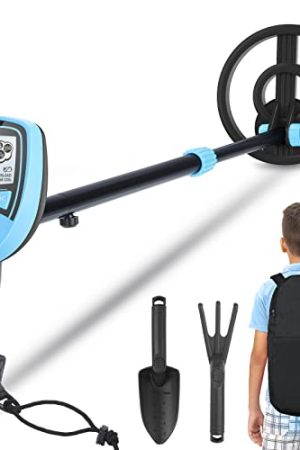 Childs Metal Detector - High Precision, Adjustable, and Waterproof for Kids 10 and Up