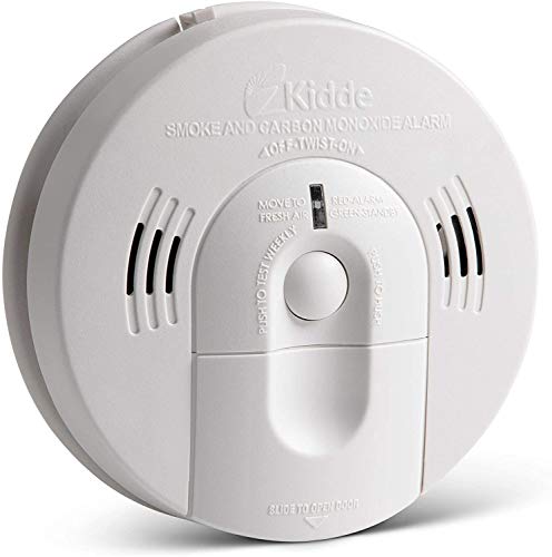 Voice Alerts: Kidde Smoke & Carbon Monoxide Detector – Dual Alarm and Easy Installation for Peace of Mind