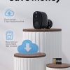 2K QHD Solar Security Camera with 5200mAh Battery - Uninterrupted Surveillance and Color Night Vision - 1PACK (Black) - Image 6