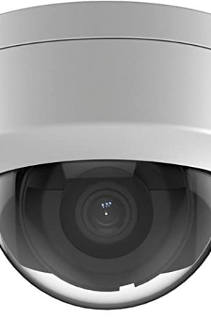 6MP PoE IP Vandal Dome Security Camera: Outdoor, Wide Angle, H.265, Built-in Microphone, Human Vehicle Detection