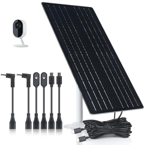 Security Camera's Performance with 12W Solar Panel