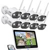 2K All-in-One Wireless Security Camera System
