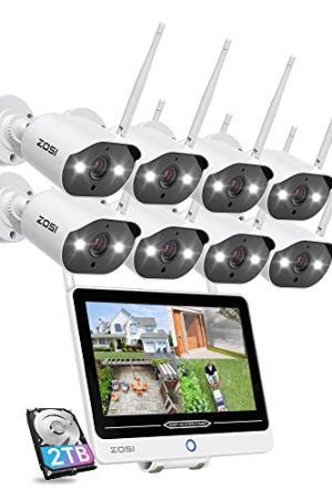 2K All-in-One Wireless Security Camera System