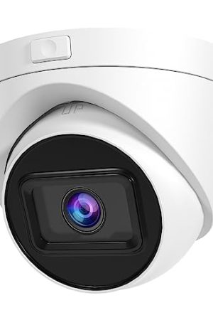 UNILOOK 5MP PoE Camera: Smart Dual Light IP Camera with 4X Optical Zoom, Human & Vehicle Detection, Color Night Vision
