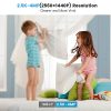 Ctronics 2.5K 4MP Indoor Security Cameras - Color Night Vision, PTZ 355°/120°, Two-Way Audio - Pack of 4 - Image 2