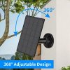 StartVision Solar Panel for Rechargeable Battery Outdoor Camera | Waterproof Solar Charger | 5V 3.5W Micro USB Port - Image 3